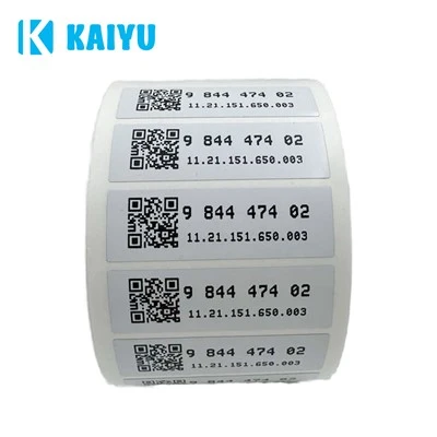 Vodotesne nalepke s kodo Qr